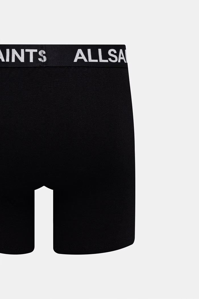 Odzież AllSaints bokserki męskie bawełniane z elastanem ASM493454 czarny