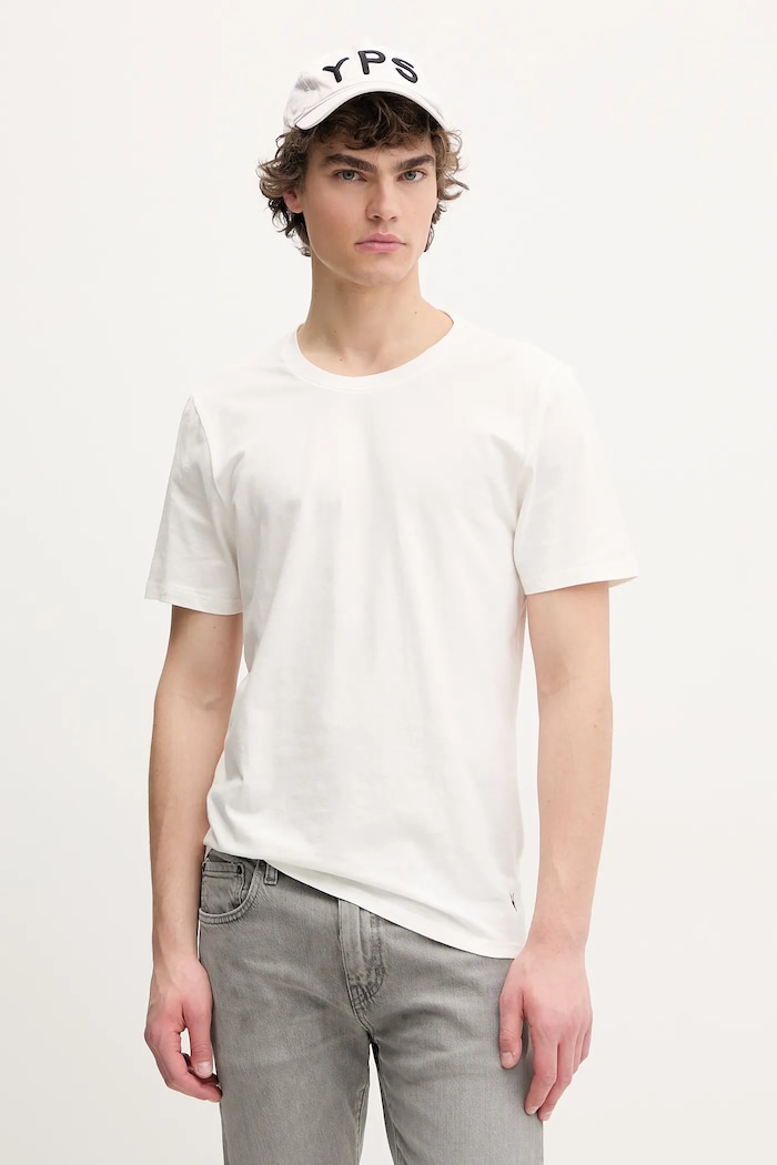 AllSaints tricou 2-pack uni bej ASM493451