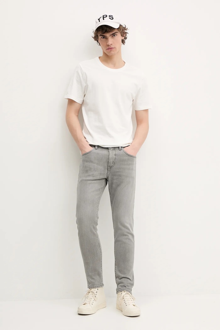AllSaints tricou 2-pack ASM493451 bej SS26