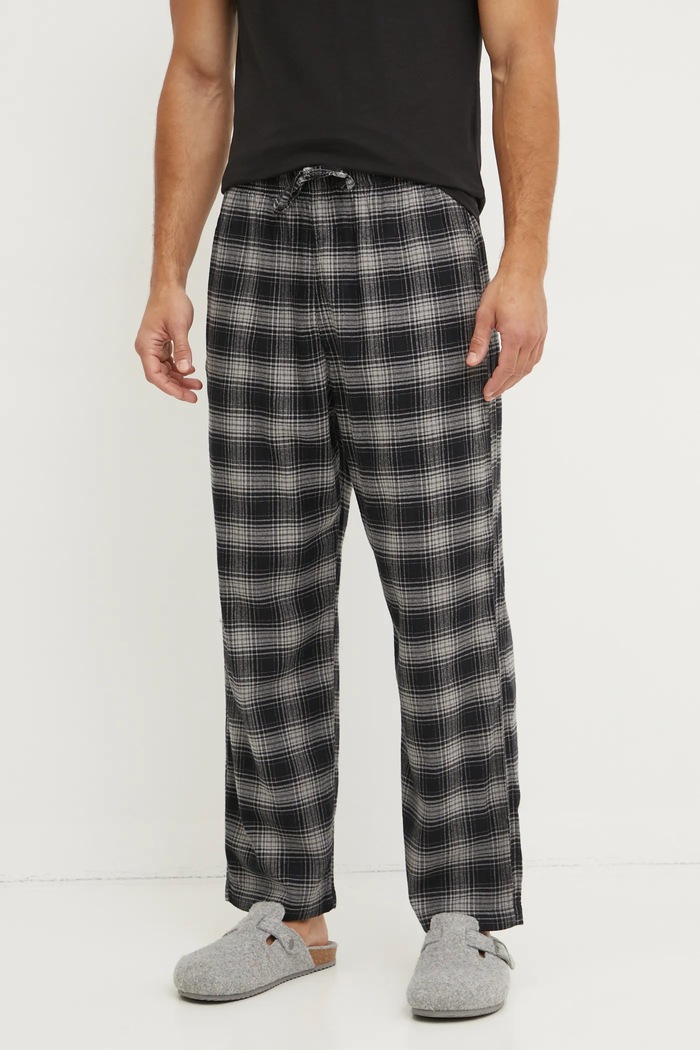 Hollister Co. pizsama nadrág mintás fekete KI313.4028.908