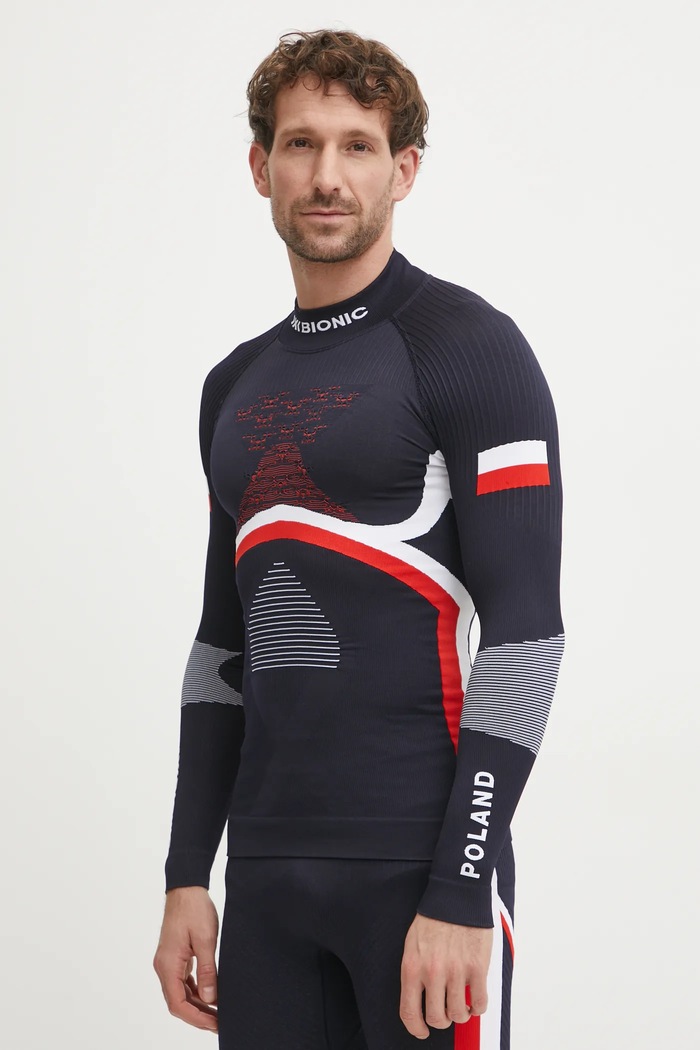 X-Bionic longsleeve funcțional Energy Accumulator 4.0 Patriot Sporturi de iarnă bleumarin EA.WT53W23M