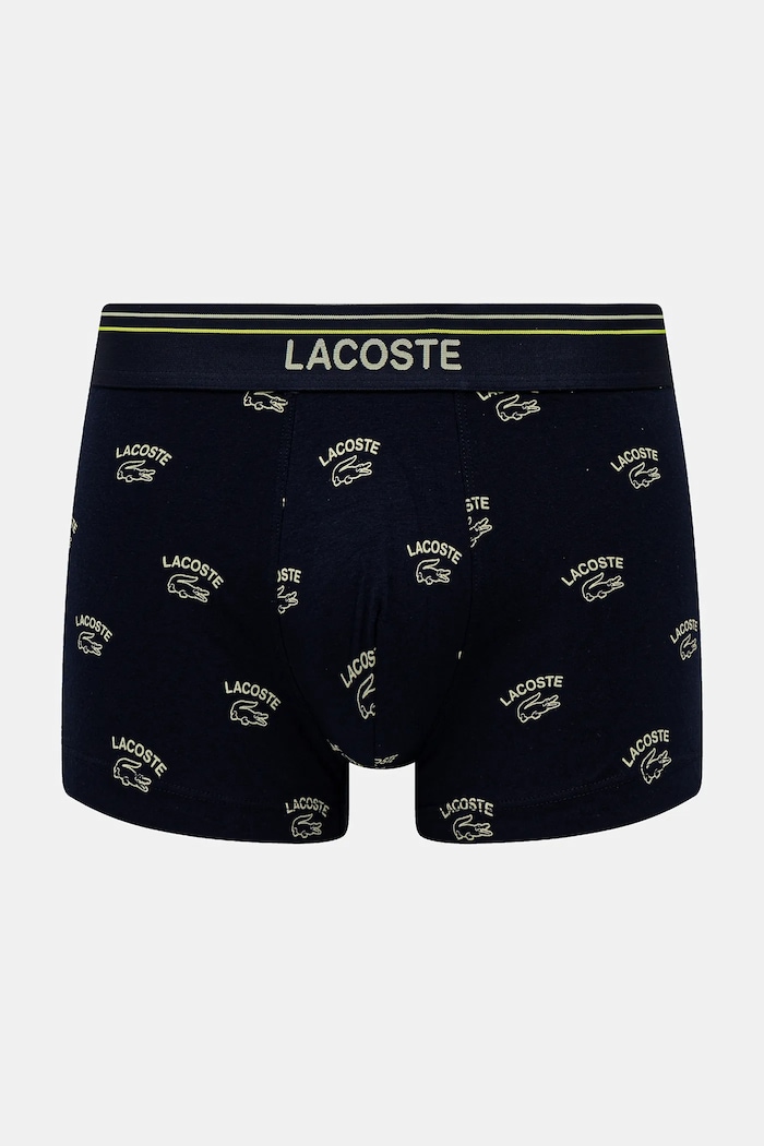 Boxerky Lacoste pletenina námořnická modř 5H4742