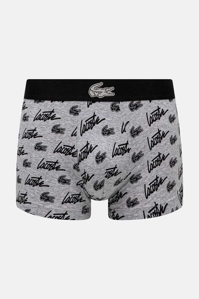 Lacoste bokserki dzianina szary 5H4743
