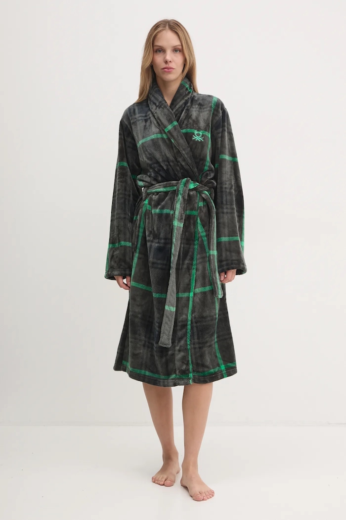 Îmbrăcăminte United Colors of Benetton halat 6FK82801F verde