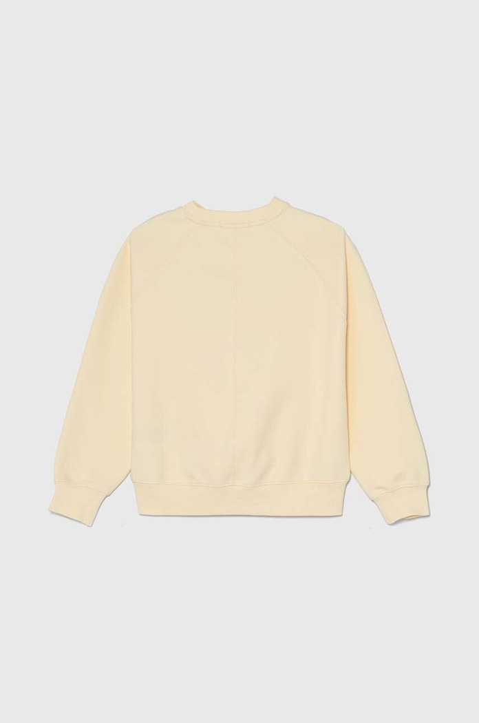 Calvin Klein Jeans bluza dziecięca IB0IB02281.9BYH.128.176 żółty AW24