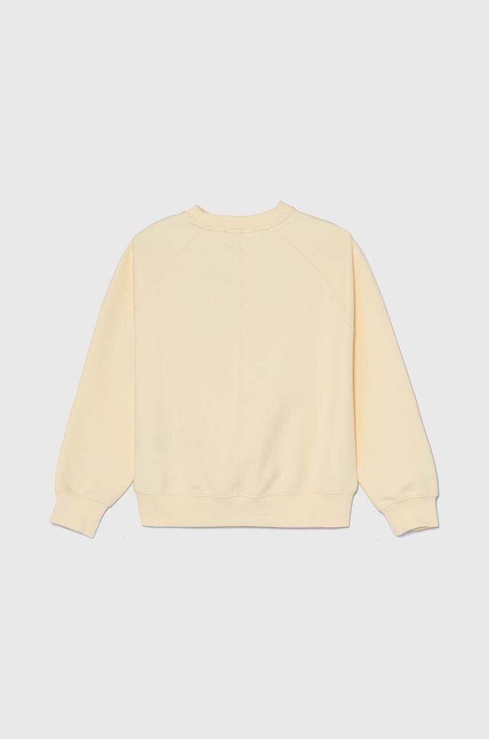 Calvin Klein Jeans bluza dziecięca IB0IB02281.9BYH.128.176 żółty AW24