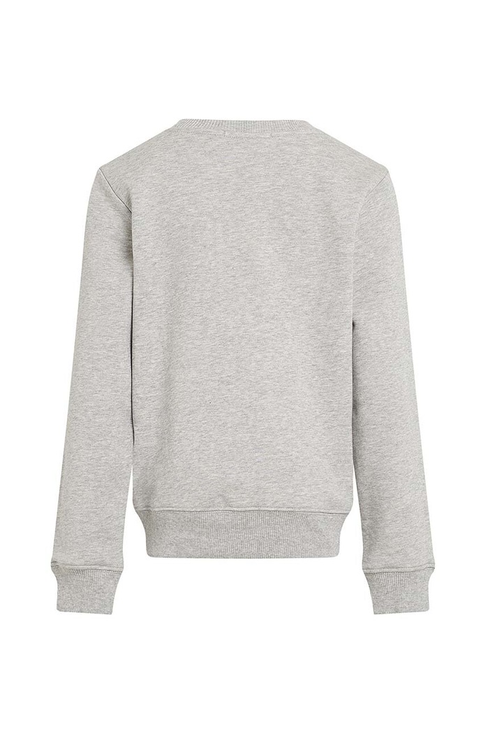 Calvin Klein Jeans bluza bawełniana dziecięca IU0IU00581.9BYH szary AW24