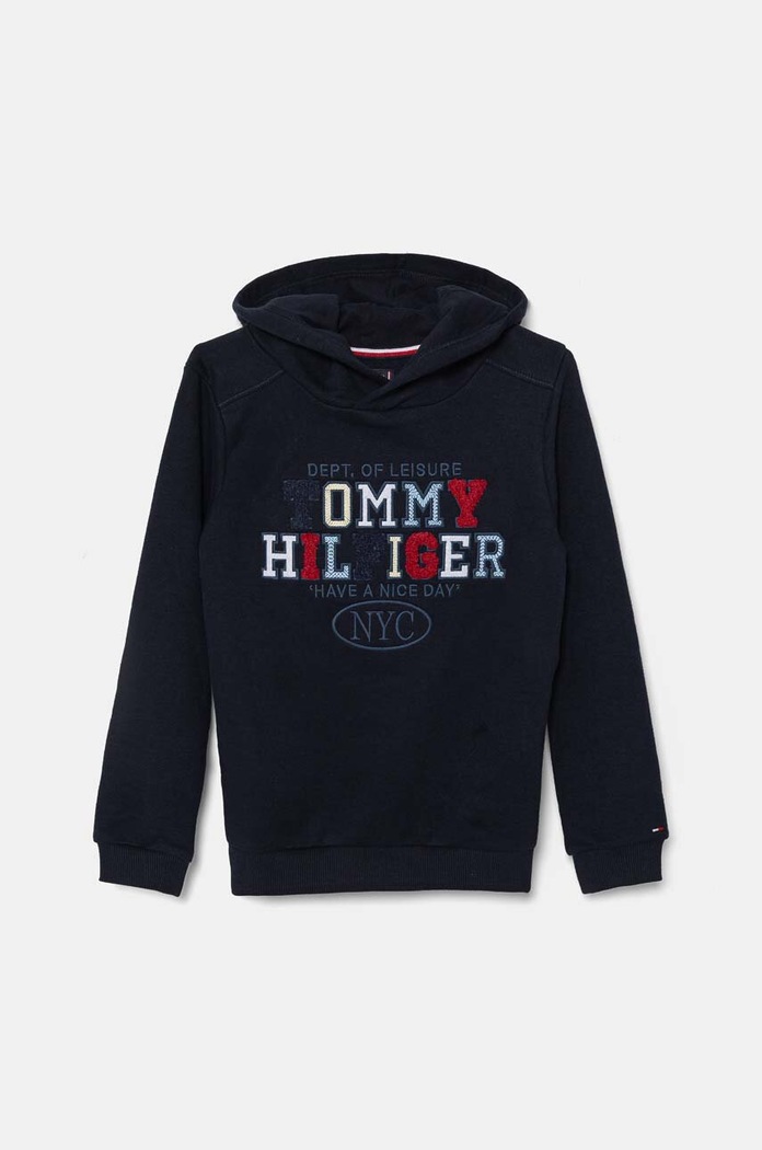 Tommy Hilfiger bluza dziecięca pozostałe granatowy KB0KB09050.9BYH.128.176