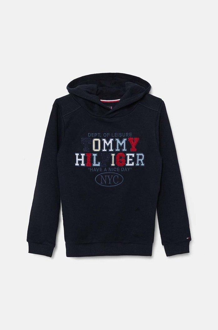 Tommy Hilfiger bluza dziecięca pozostałe granatowy KB0KB09050.9BYH.128.176