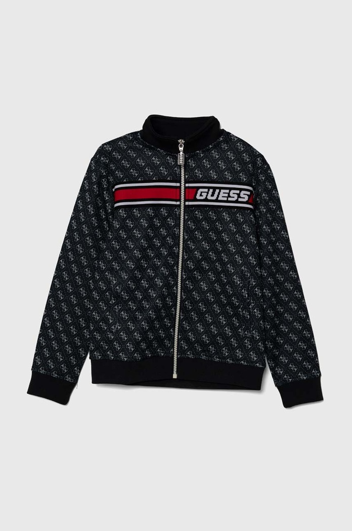 Παιδική μπλούζα Guess χωρίς κουκούλα μαύρο L4YQ24.FL04Q.9BYH