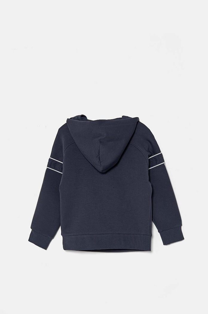 Dječja dukserica Emporio Armani 6D4BJK.1JHSZ mornarsko plava AW24