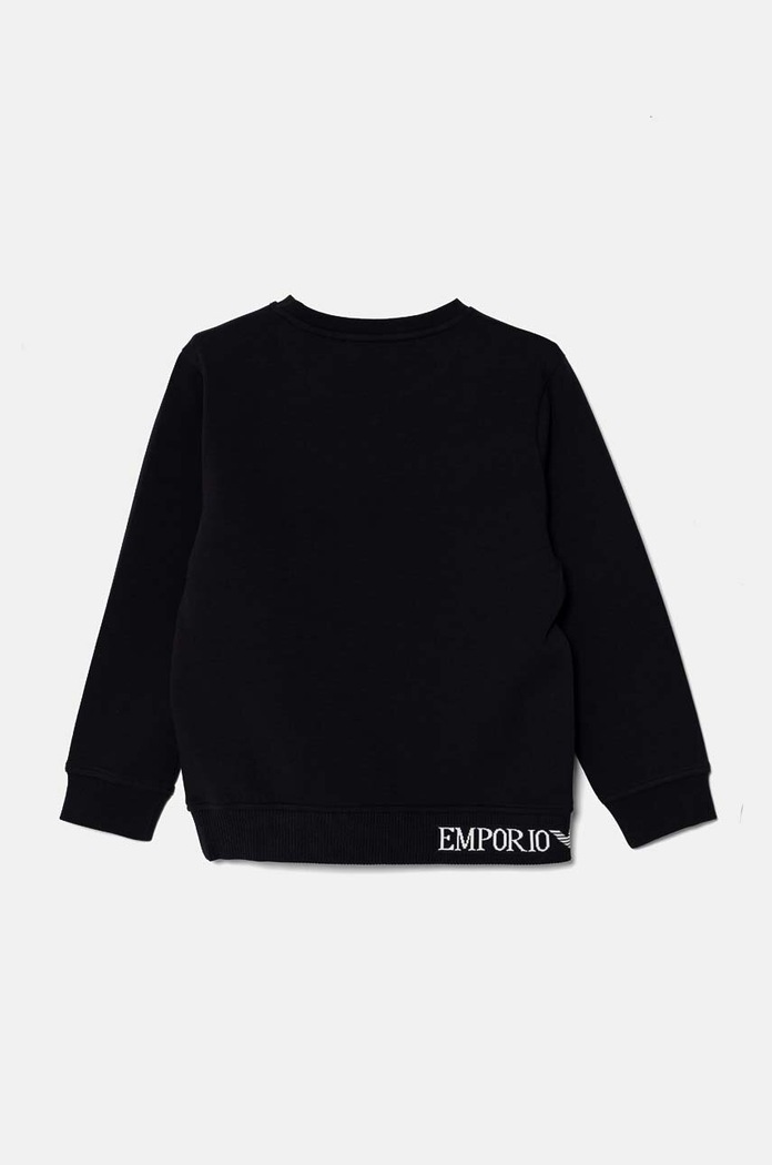 Chłopiec Emporio Armani bluza dziecięca 6D4MJG.1JHSZ granatowy