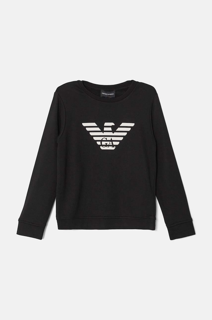 Emporio Armani bluza dziecięca pozostałe czarny 8N4MR6.1JRIZ