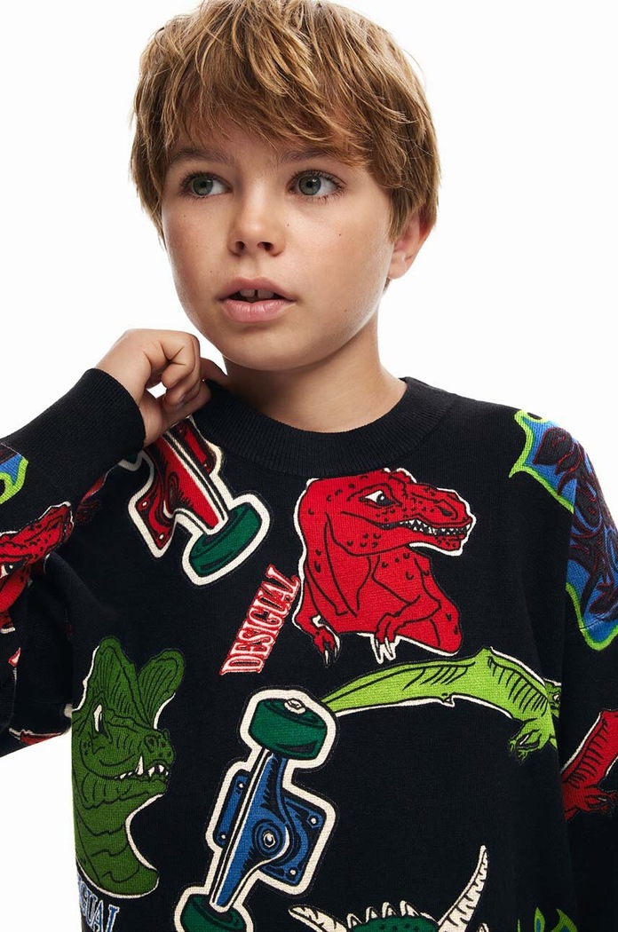 Desigual Dětská mikina Desigual 24WBJF01