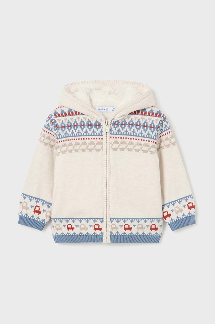 Kojenecký svetr Mayoral 2319.3E.Baby.9BYH béžová AW24