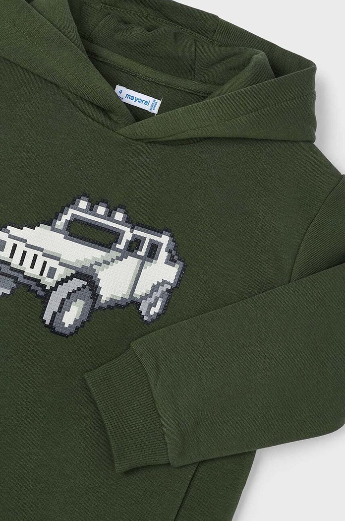 Chłopiec Mayoral bluza dziecięca 4451.5C.Mini.9BYH zielony