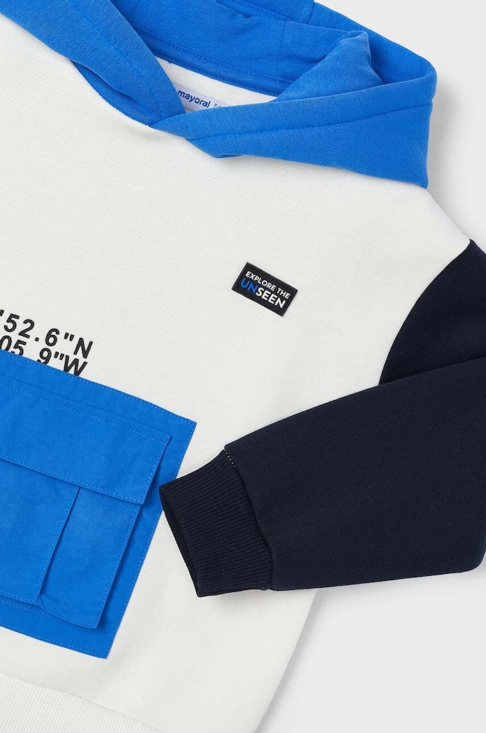 Băieți Mayoral bluza bebe 4457.5G.Mini.9BYH albastru