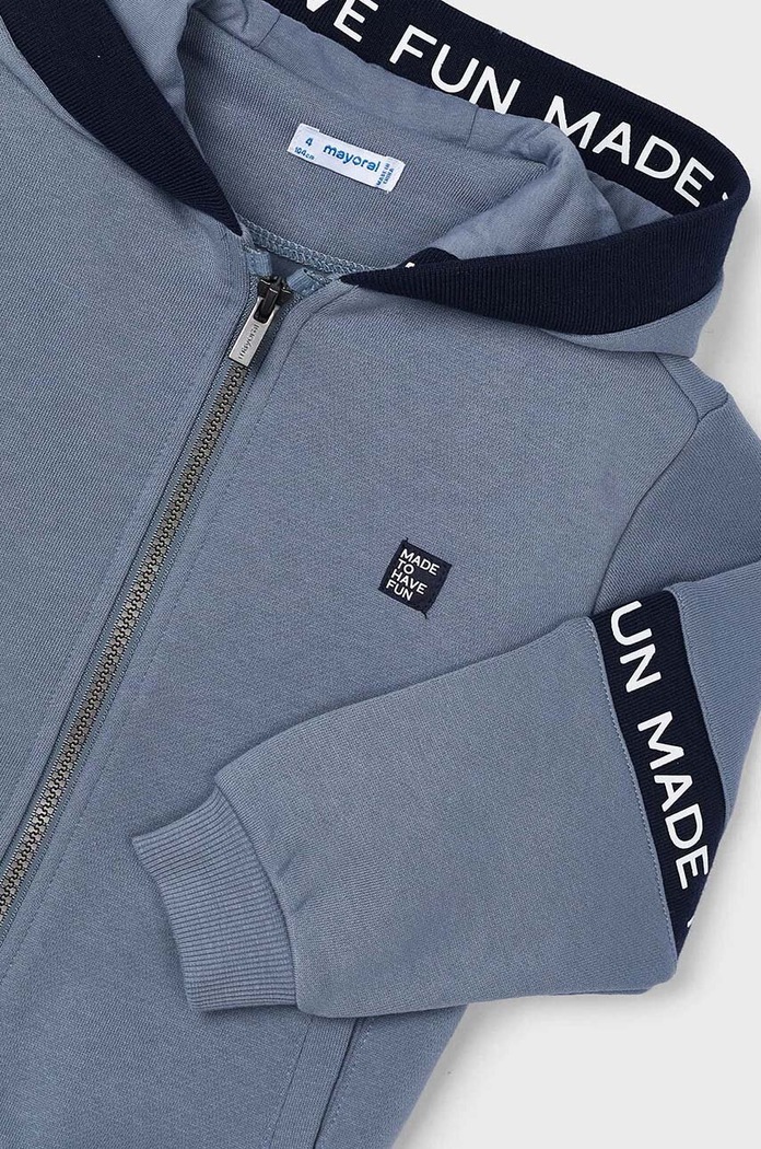 Детски суичър Mayoral 4473.5B.Mini.9BYH сив AW24