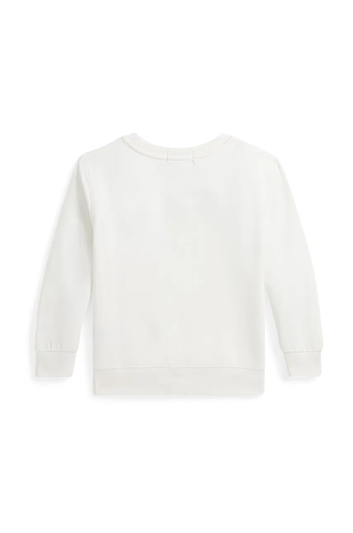 Detská mikina Polo Ralph Lauren 322960439002 biela AW24