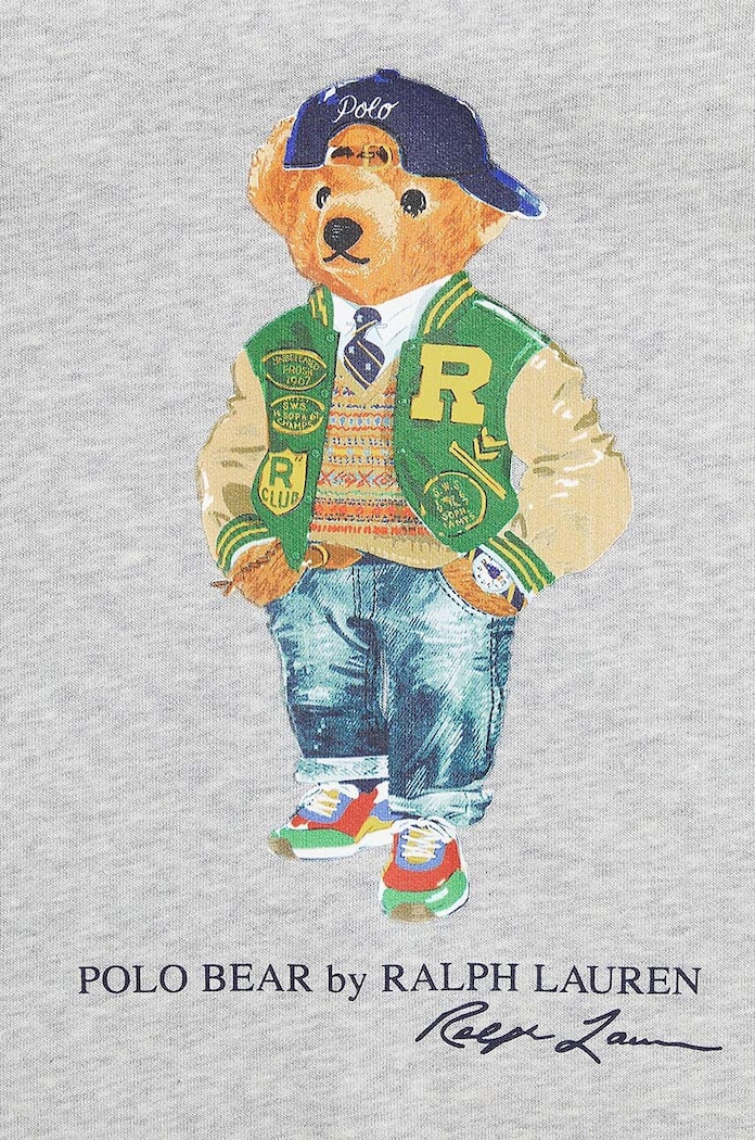 CHLAPEC Dětská mikina Polo Ralph Lauren 322960439003 šedá