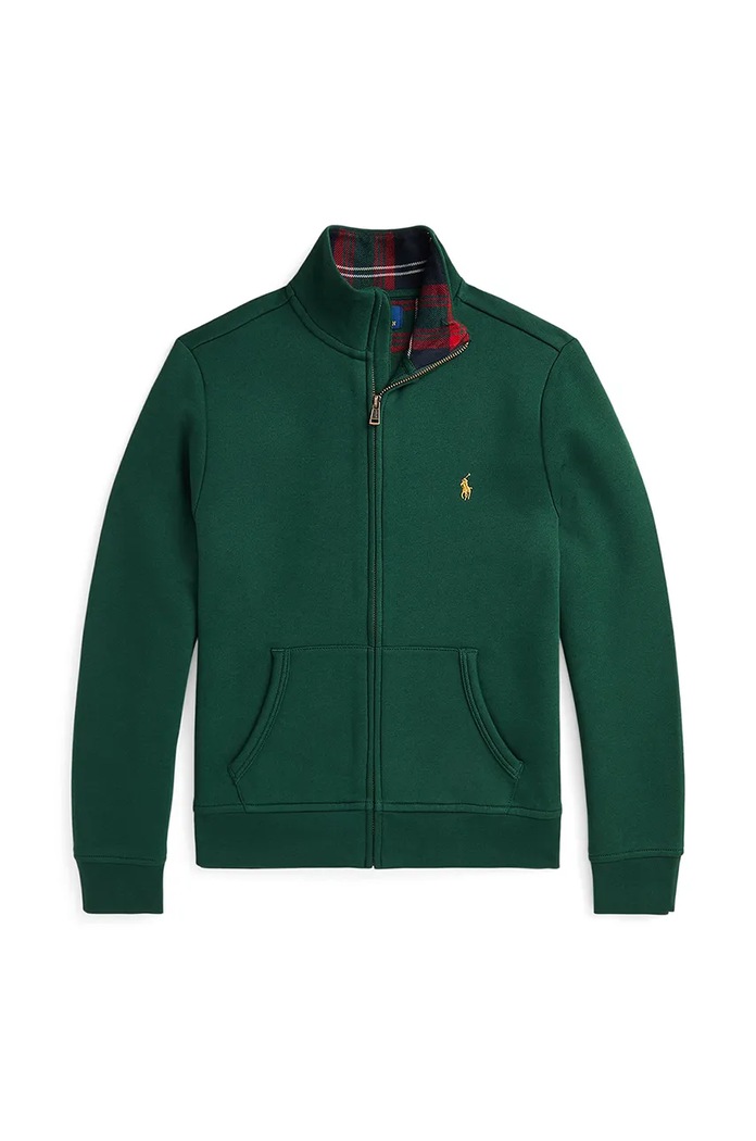 Detská bavlnená mikina Polo Ralph Lauren bavlna tmavomodrá 323953025001