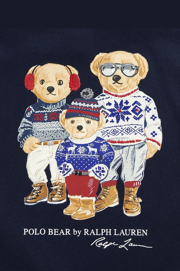 Chlapec Detská mikina Polo Ralph Lauren 323953042001 tmavomodrá