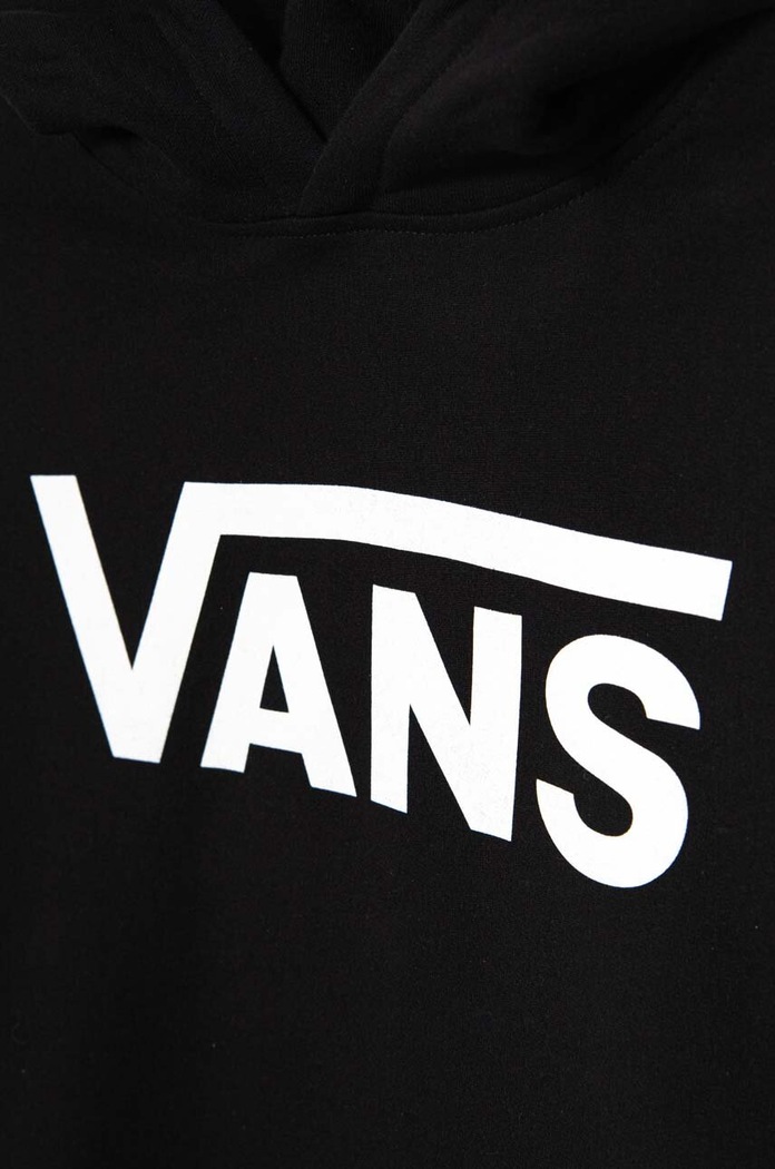 Chłopiec Vans bluza bawełniana dziecięca Vans Classic II PO BY VN000JBMBLK1 czarny