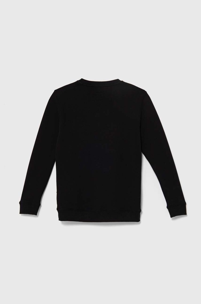 Vans bluza bawełniana dziecięca CLASSIC II CREW VN000K99BLK1 czarny AW24