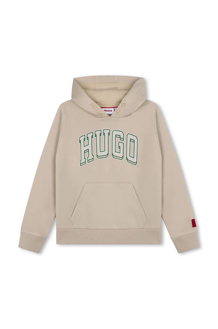 Detská mikina HUGO s kapucňou béžová G00161.114.150