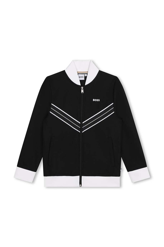 BOSS bluza dziecięca pozostałe czarny J51125.162.174