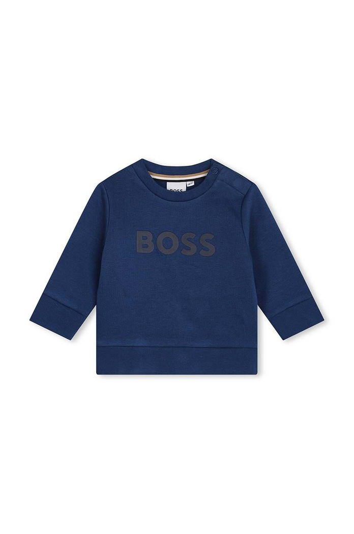 BOSS bluză bebe print bleumarin J51289.71.81