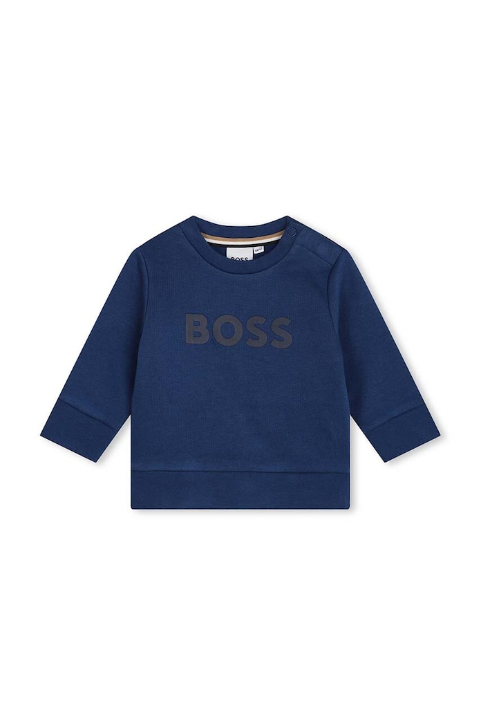 BOSS bluză bebe print bleumarin J51289.71.81