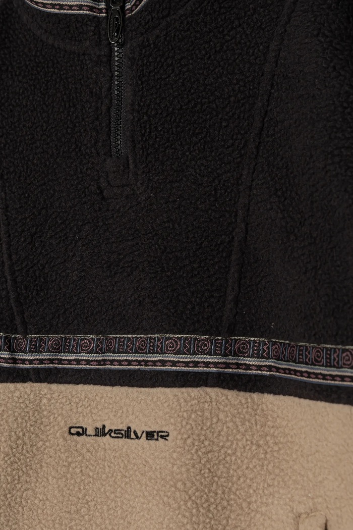 Αγορίστικα Παιδική μπλούζα Quiksilver TAKE US BACK BLOCK POLAR EQBFT03897 μπεζ