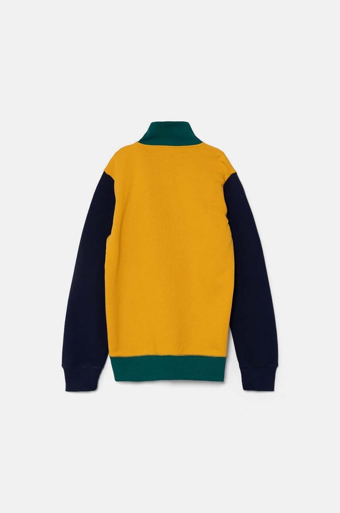 Παιδική βαμβακερή μπλούζα United Colors of Benetton 3J68C501B.B.G.Seasonal πολύχρωμο AW24