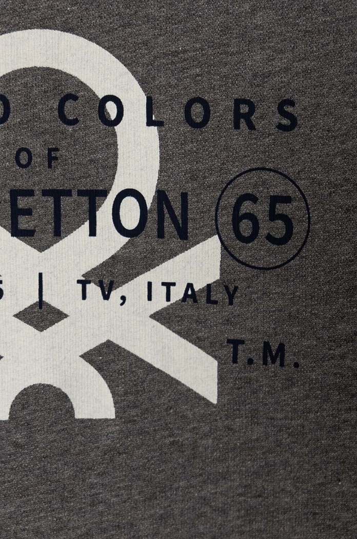 Chłopiec United Colors of Benetton bluza bawełniana dziecięca 3J68C10JM.G.Seasonal szary