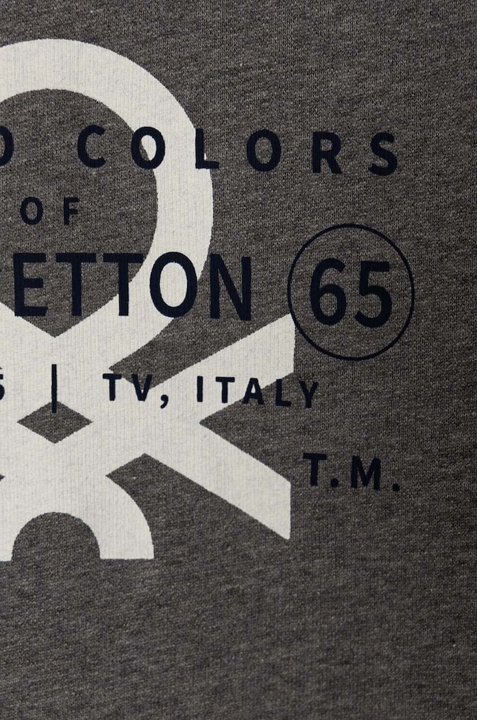 Chłopiec United Colors of Benetton bluza bawełniana dziecięca 3J68C10JM.G.Seasonal szary