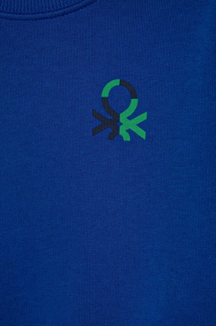 Chłopiec United Colors of Benetton bluza bawełniana dziecięca 3J70G10F0.P.Seasonal niebieski