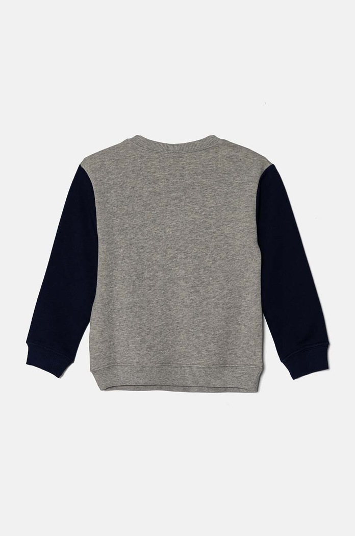 United Colors of Benetton bluza bawełniana dziecięca 3J70G10F0.P.Seasonal zielony AW24