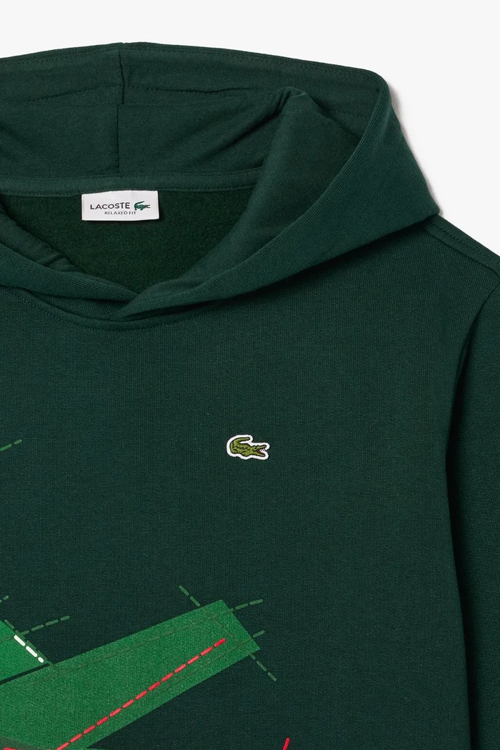 Dečki Otroški pulover Lacoste SJ2561 zelena