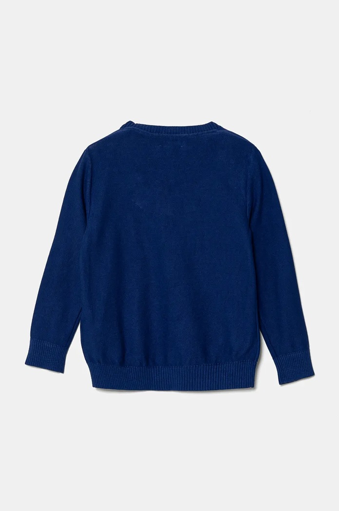 Chłopiec Calvin Klein Jeans sweter dziecięcy IB0IB02152.104.116.9BYH granatowy