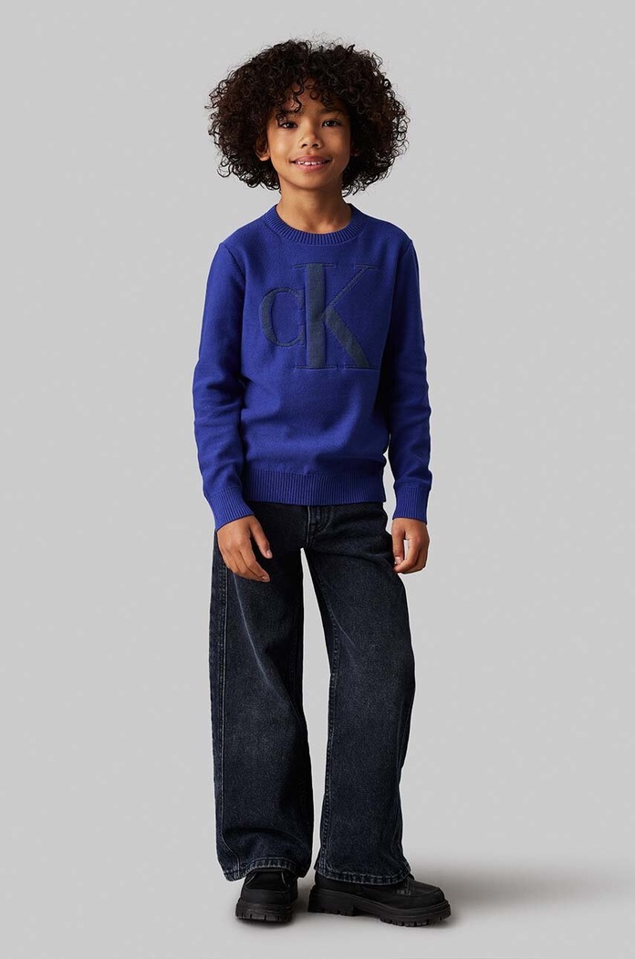 Calvin Klein Jeans sweter dziecięcy IB0IB02152.128.176.9BYH