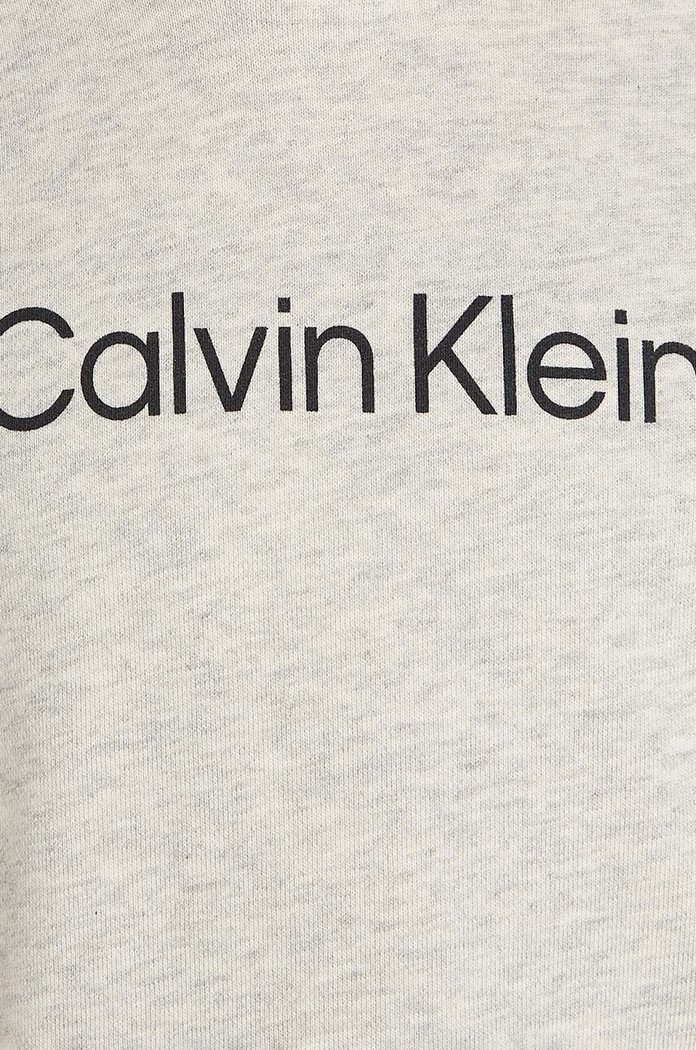 Dětská bavlněná mikina Calvin Klein Jeans šedá IU0IU00679.128.176.9BYH
