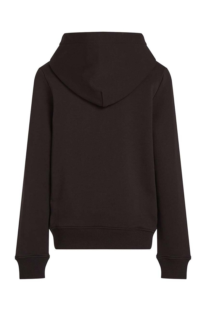 CHLAPEC Dětská bavlněná mikina Calvin Klein Jeans IU0IU00679.128.176.9BYH černá