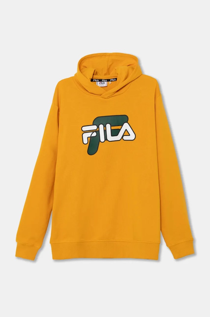 Fila bluza dziecięca LOSSATAL z kapturem żółty FAT0584