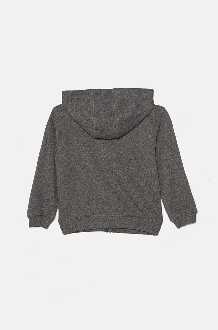 Παιδική βαμβακερή μπλούζα United Colors of Benetton 3J68G5034.P.Seasonal γκρί AW24
