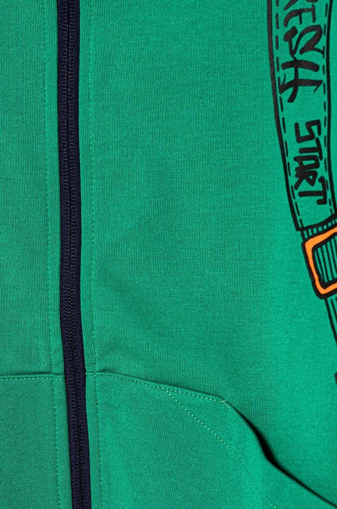 Chłopiec United Colors of Benetton bluza dziecięca 330SG5038.P.Seasonal zielony