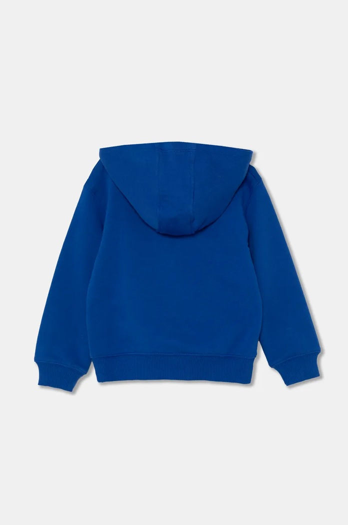 Παιδική βαμβακερή μπλούζα United Colors of Benetton 3FWYG5039.P.Seasonal μπλε AW24