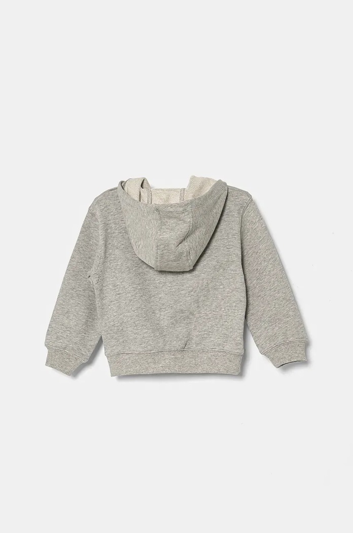 Παιδική βαμβακερή μπλούζα United Colors of Benetton 3FWYG5039.P.Seasonal γκρί AW24