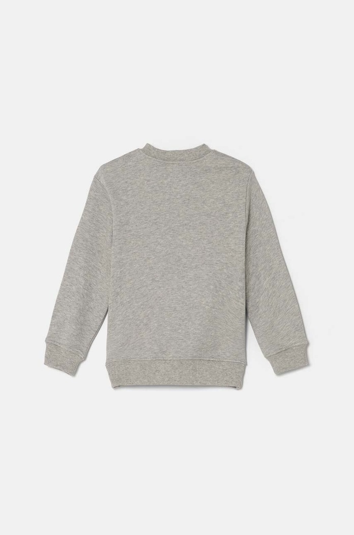 United Colors of Benetton hanorac de bumbac pentru copii 3FWYG10FN.P.Seasonal gri AW24