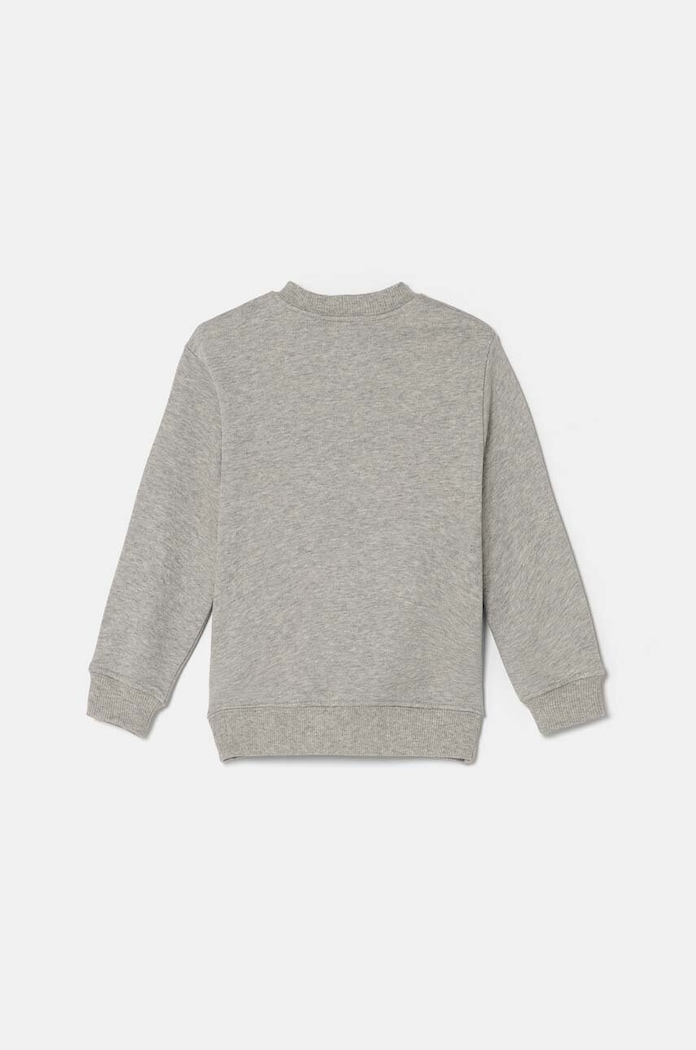 United Colors of Benetton hanorac de bumbac pentru copii 3FWYG10FN.P.Seasonal gri AW24